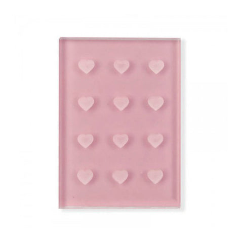 Glass Glue Pallet With 12 Holes