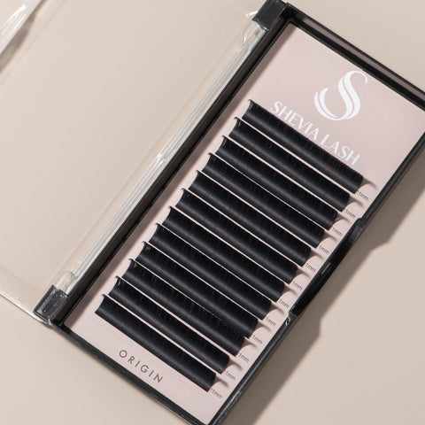 ORIGIN 0.10 Matte Individual Classic Lashes – Soft Natural Definition