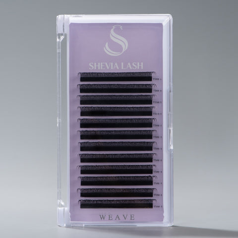 WEAVE YY Lashes 0.07 – Soft Textured Volume Lash Extensions