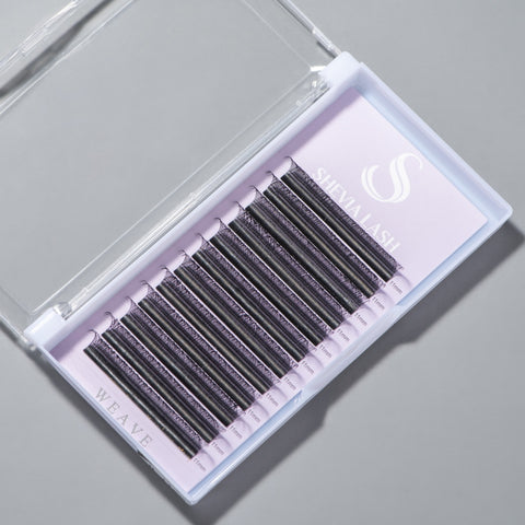 WEAVE YY Lashes 0.07 – Soft Textured Volume Lash Extensions