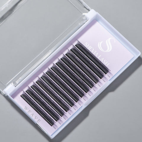 Extension de cils en éventails préfabriqués YY-Sahped 2D