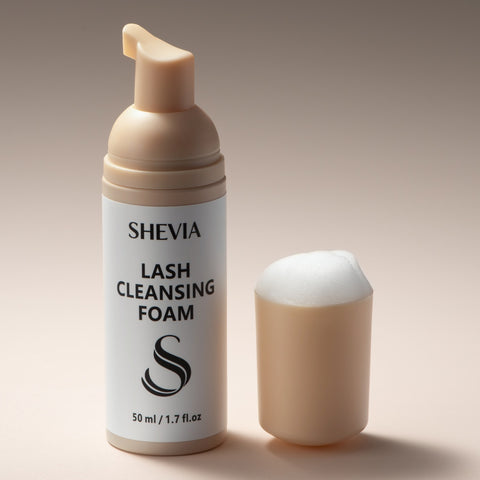 SHEVIA Lash Cleansing Foam | Gentle Foam Cleanser
