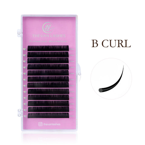 B Curl Cashmere Mate Oscuro Mega Volumen