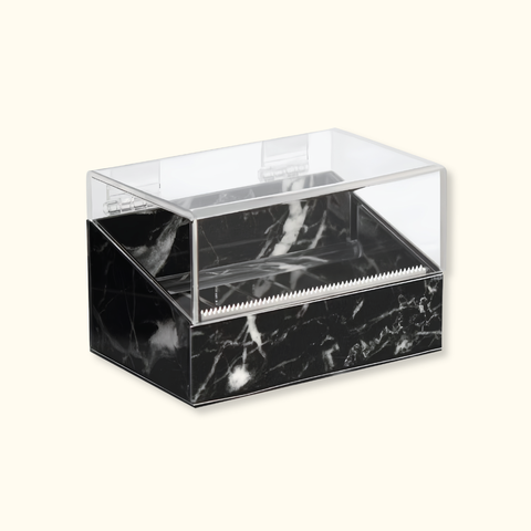 CLEARBOX Acrylic Multi-Roll Lash Tape Cutter Case