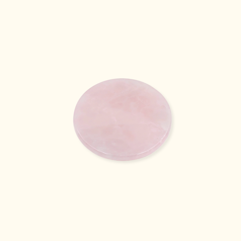 Palette de colle à cils en pierre de jade rose