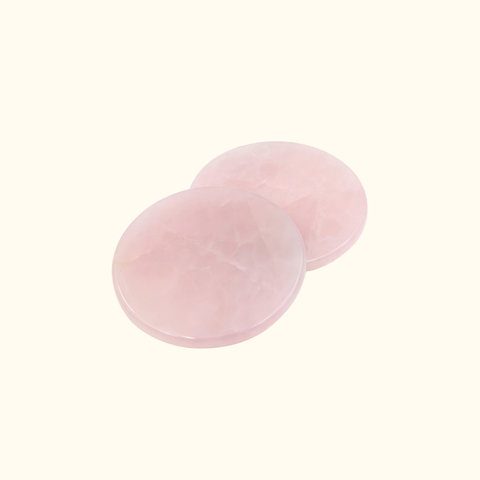 Palette de colle à cils en pierre de jade rose