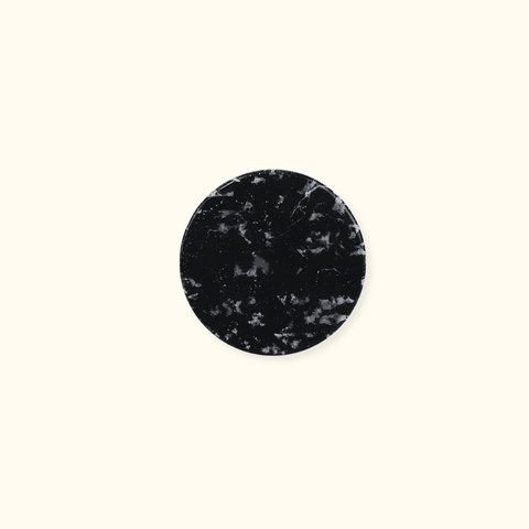 Palette de colle à cils en pierre de jade noire
