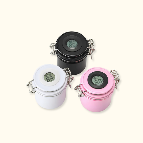 MONITORING Eyelash Glue Storage Tank – Temperature & Humidity Display