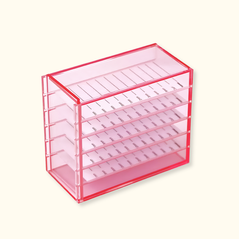 MULTI-LAYER Acrylic Lash Storage Box – 5 Layers