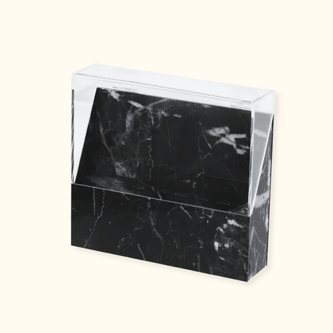 DISPLAY Marble-Style Tweezer Storage Stand – 8 Holes