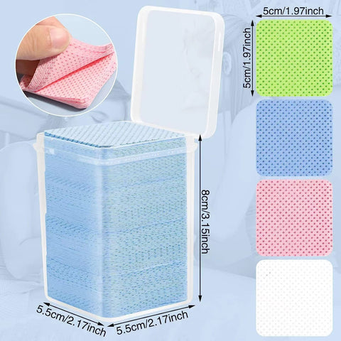 Colorful Glue Nozzle Clean Wipes 200 PCS