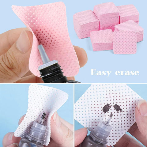 Colorful Glue Nozzle Clean Wipes 200 PCS