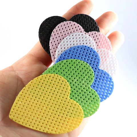Colorful Heart Shaped Glue Nozzle Wipes 200 PCS