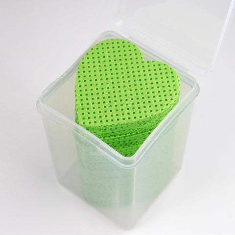 Colorful Heart Shaped Glue Nozzle Wipes 200 PCS