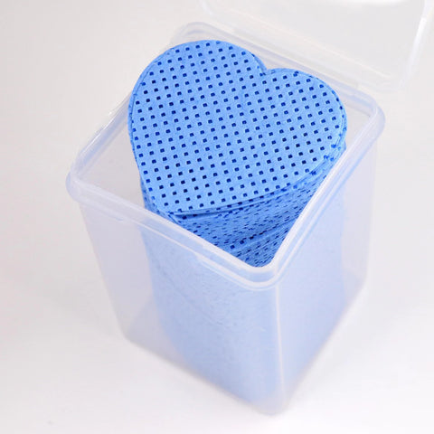 Colorful Heart Shaped Glue Nozzle Wipes 200 PCS