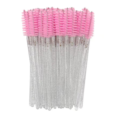 Glitter Mascara Wands Lash Brush 50PCS