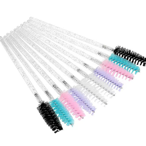 Glitter Mascara Wands Lash Brush 50PCS