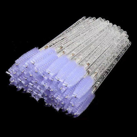 Glitter Mascara Wands Lash Brush 50PCS