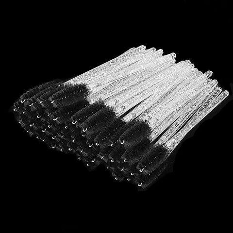 Glitter Mascara Wands Lash Brush 50PCS