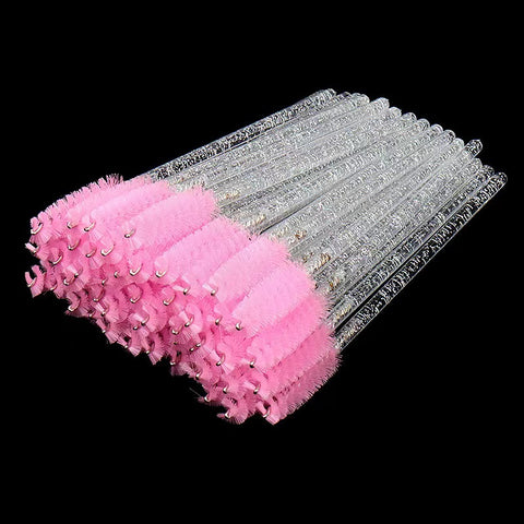 Glitter Mascara Wands Lash Brush 50PCS