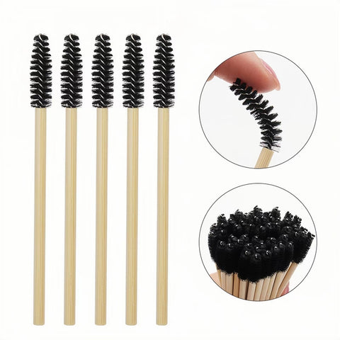 New Type Bamboo Handle Mascara Wands