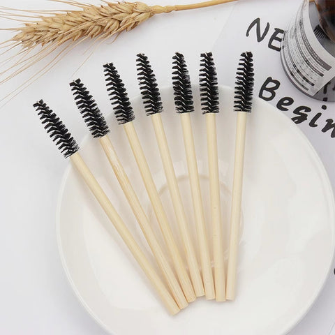 New Type Bamboo Handle Mascara Wands