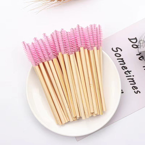 New Type Bamboo Handle Mascara Wands